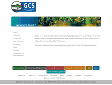Tablet Screenshot of gcs-sa.biz